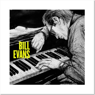 Bill Evans Posters and Art